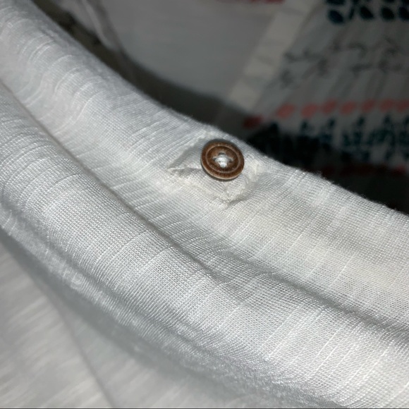 Embroidered Cream Blouse / Tunic - Picture 6 of 9